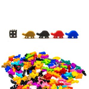 Teknős Meeple Figura társasjátékokhoz, terepasztalhoz és szerepjátékokhoz 1.kép
